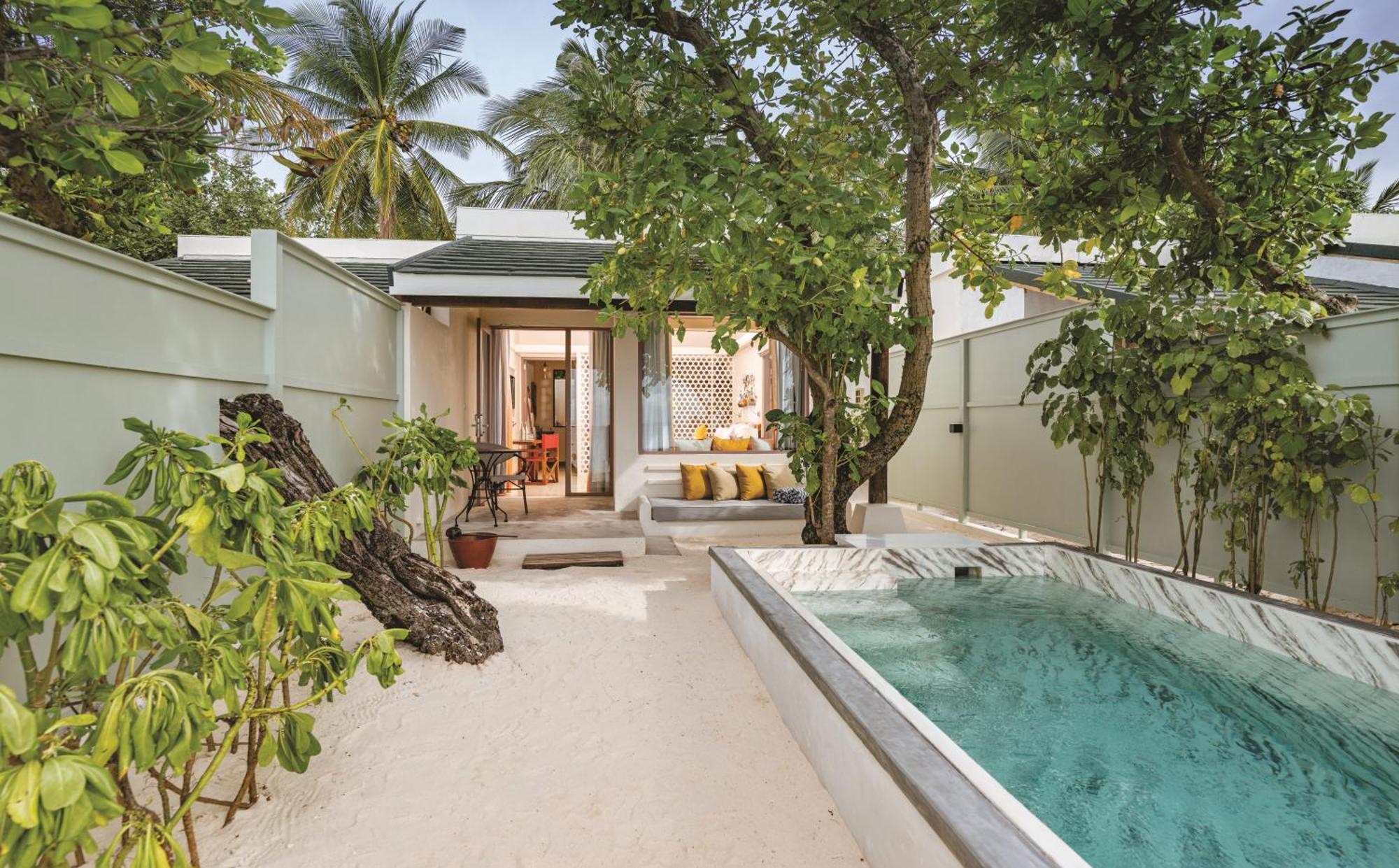 Beach Villa Deluxe con Piscina