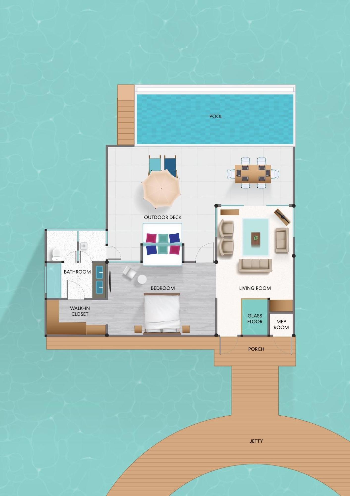 Suite sull'Acqua con Piscina